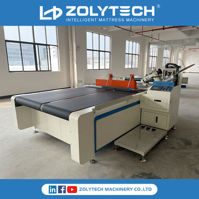 Zincir Dikiş Yatak Bant Kenar Makinası 3KW 24 Saat Online Destek