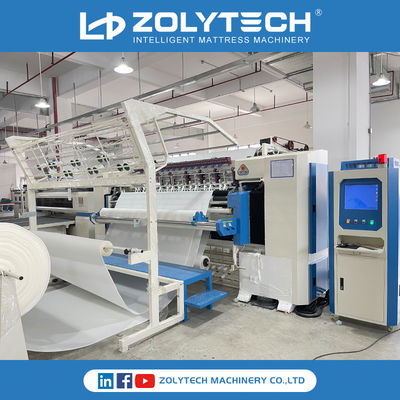 80mm Max Bilgisayarlı Yatak Kapitone Makinaları ISO Precious Full Servo Makinası
