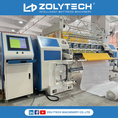 Servo Motor Yorgan Kapitone Makinesi Çok İğneli Sürekli
