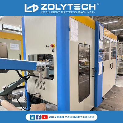 OEM Cep Yay Üretim Hattı 380V / 220V Cep Yay Sarma Makinesi Mekik Olmayan Çalışma Sistemi