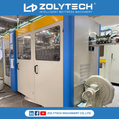 180 adet / dak Otomatik Cep Yay Sarma Makinesi Bilgisayarlı Sistem Cep Yay Üretim Hattı 380 V/220 V