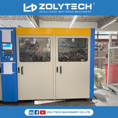 Cep Yay Üretim Hattı 380V / 220V Cep Yay Sarma Makinesi Cep Yay Yüksekliği 100-250mm