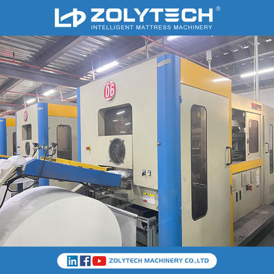 LIANROU - ZOLYTECH Tam Otomatik Yatak Paket Yay Ünitesi Üretim Makinesi