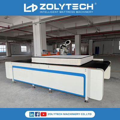 Tam Otomatik Yatak Bandı Kenar Kapatma Yatak Bandı Kenar Makinası Otomatik Çevirme Satın Alın