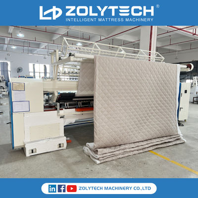 Ev Yorganları İçin Yüksek Hızlı Çok İğneli Sürekli Kapitone Makinesi