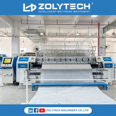 ZOLYTECH Yorgan İçin Bilgisayarlı Kilit Dikiş Çok İğneli Kapitone Makinesi