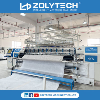 Seri Kapitone Makinası ZOLYTECH Bilgisayarlı Kilit Dikiş Çok İğneli Kapitone Makinası