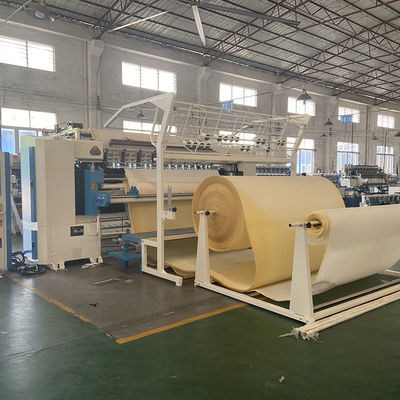 Bilgisayarlı Zincir Dikiş Yatak Üretim Hattı WV15 25.4mm İğne Mesafesi