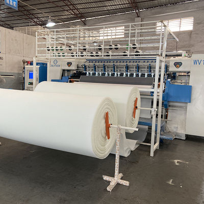 ZOLYTECH yatak makineleri çok iğneli kapitone makinesi zincir dikiş yorganlar için WV12 1200rpm
