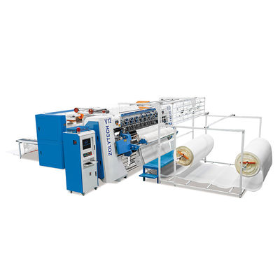 ZOLYTECH yatak makineleri WV12 1200rpm çok iğneli kapitone makinesi yorgan için zincir dikiş
