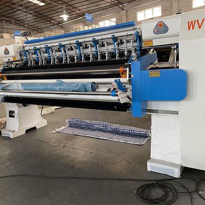 WV8 Yüksek Hızlı Bilgisayarlı Zincir Dikiş Çok iğneli Çamaşır Makinesi 25.4mm Yatak için iğne mesafesi
