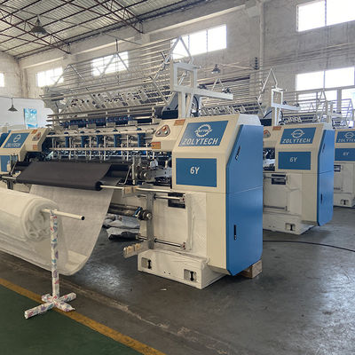 4.5KW X - Eksen Hareketi 304,8mm Bilgisayarlı Kapitone Sistemi Otomatik Yatak Kapitone Makinesi 60-130m/H