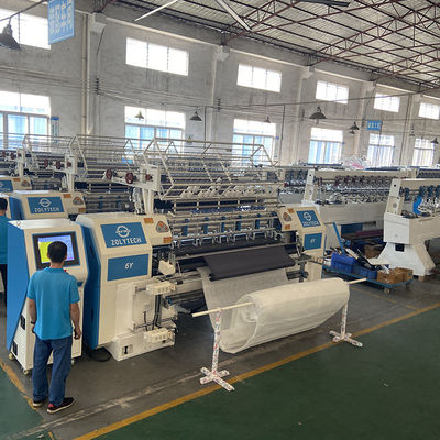 Bilgisayarlı Kapitone Sistemi Otomatik Yatak Kapitone Makinası 60-130m/H 4.5KW X-Eksen Hareketi 304,8mm