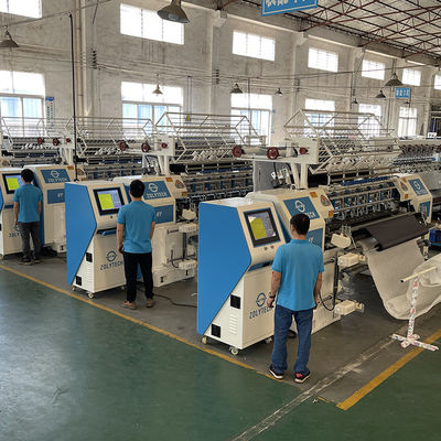 Yatak 60-150m / H OEM için Yüksek Hızlı Bilgisayarlı Kilit Dikiş Çok İğneli Kapitone Makinesi