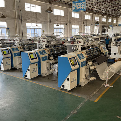 Mekik Makinesi 4.0KW Bilgisayarlı Kapitone Sistemi Otomatik Çok İğneli Kapitone Makinesi 500-1100rpm