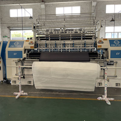 ZLT-YS96 500-1100 rpm yatak kapitone makinesi yorganlar için kilit dikiş ZOLYTECH yatak makineleri
