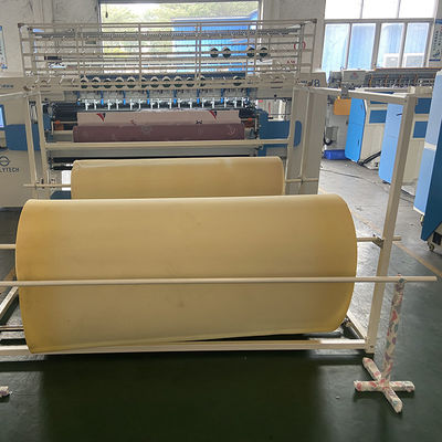 Otomatik yatak kapitone makinesi bilgisayarlı sistem 80mm kalınlıkta yatak bordür makinesi 8KW