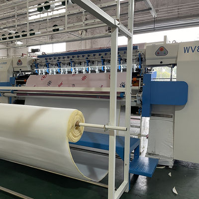 ZOLYTECH endüstriyel makineler WV8 1000 rpm yatak kapitone makinesi yorgan için zincir dikiş