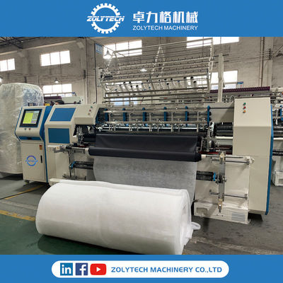 ZOLYTECH ZLT-YS-64 çok iğneli kapitone makinesi şilte yapma makinesi şilteler ve battaniyeler için kapitone makinesi