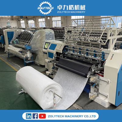 Çin OEM Fabrikası Çok iğneli Quilting Makinesi Quilting Makinesi Fiyat Makine Quilting için Kilitli Dikiş ZLT-YS-66