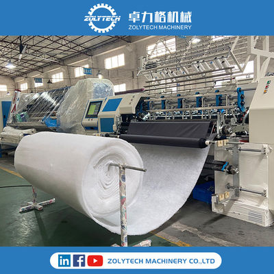 Zincir Dikiş Kapitone Makinası Servo Motor Kapitone Makinası Çok İğneli Kapitone Makinası ZOLYTECH