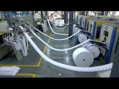 OEM Cep Yay Üretim Hattı 380V / 220V Cep Yay Sarma Makinesi Mekik Olmayan Çalışma Sistemi